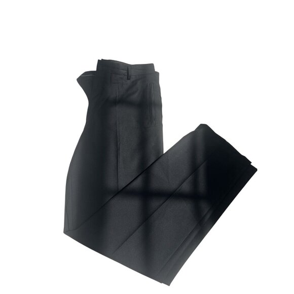 Kenneth Cole Reaction Mens Black Dress Pants 34x34 Classic Fit Polyester Blend - Picture 1 of 9